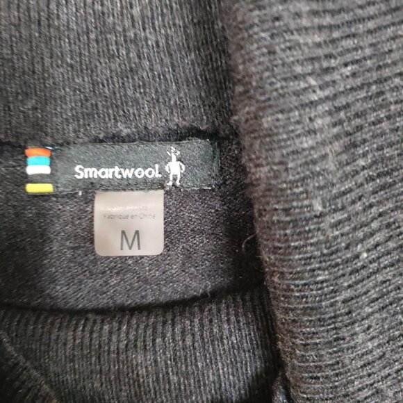Smartwool L81017 Women's Spruce Creek Gray Turtle Neck Sweater Size Medium - Picture 3 of 8